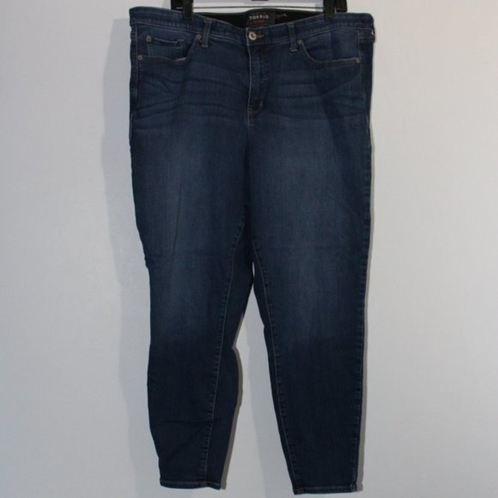 Torrid High Rise Women's Jeans - Dark Blue